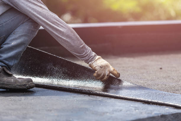 Professional Vapor Barrier Installation technician working in Mantoloking, NJ